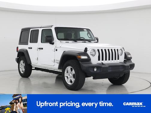 White 2021 Jeep Wrangler Unlimited Sport