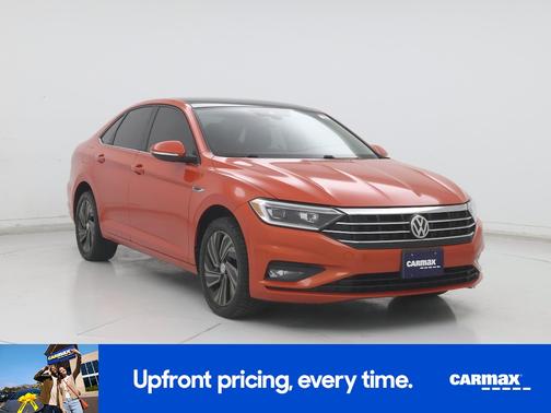 Orange 2019 Volkswagen Jetta SEL Premium