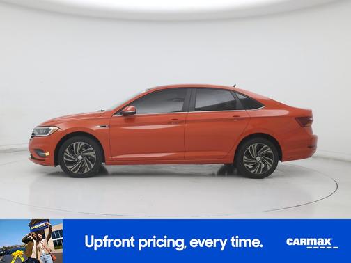 Orange 2019 Volkswagen Jetta SEL Premium