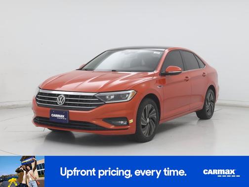 Orange 2019 Volkswagen Jetta SEL Premium