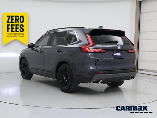 Gray 2025 Honda CR-V Hybrid Sport