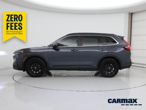 Gray 2025 Honda CR-V Hybrid Sport