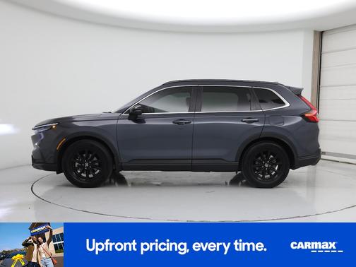 Gray 2025 Honda CR-V Hybrid Sport