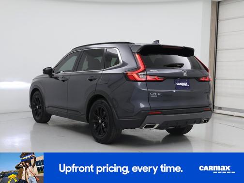 Gray 2025 Honda CR-V Hybrid Sport