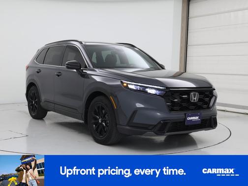 Gray 2025 Honda CR-V Hybrid Sport