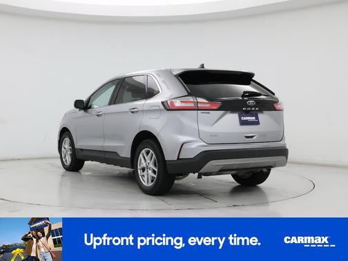 Silver 2021 Ford Edge SEL