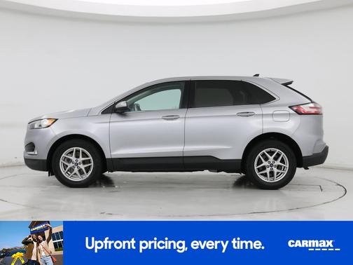 Silver 2021 Ford Edge SEL