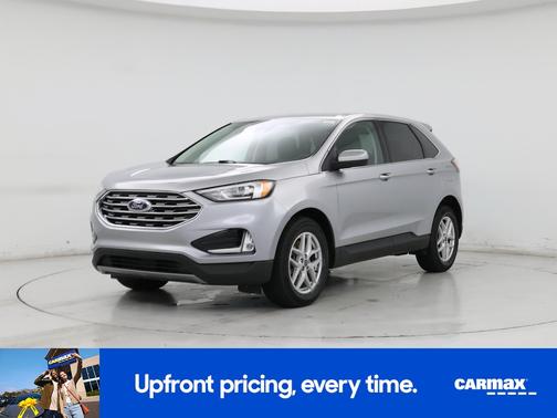 Silver 2021 Ford Edge SEL