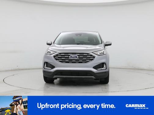 Silver 2021 Ford Edge SEL