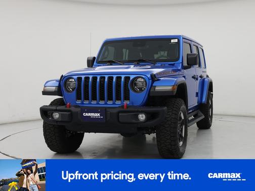 Blue 2022 Jeep Wrangler Unlimited Rubicon