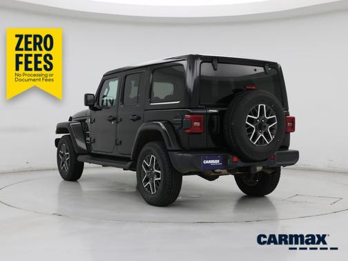 Black 2024 Jeep Wrangler Sahara