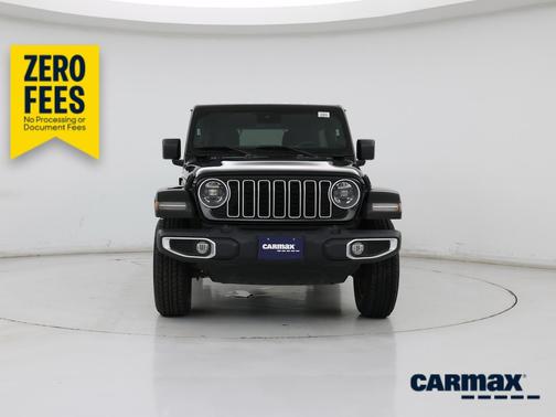 Black 2024 Jeep Wrangler Sahara