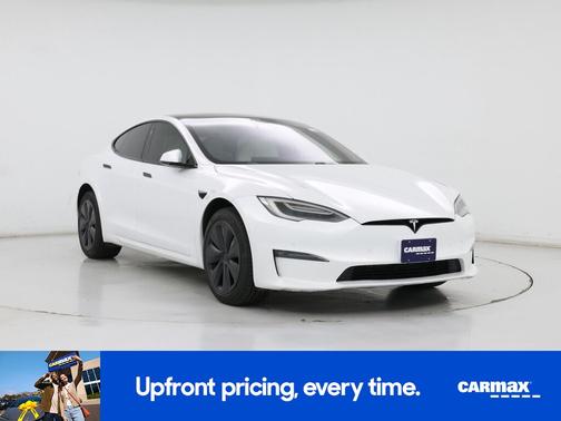 White 2021 Tesla Model S Long Range