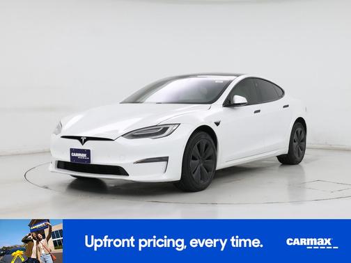 White 2021 Tesla Model S Long Range