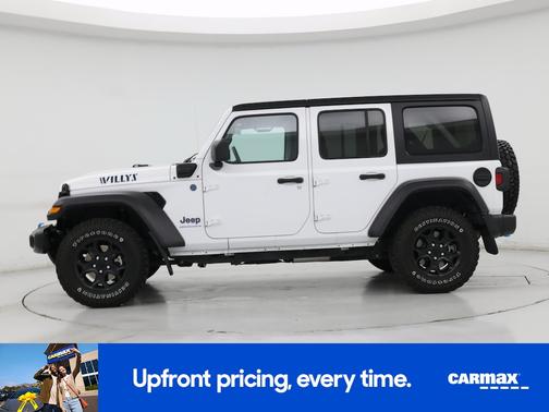 White 2023 Jeep Wrangler 4xe