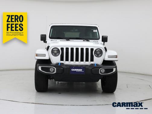 White 2023 Jeep Wrangler 4xe Unlimited Sahara