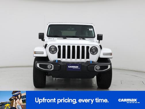White 2023 Jeep Wrangler 4xe Unlimited Sahara