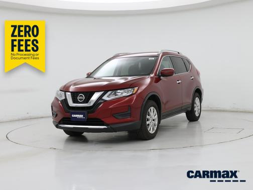 Red 2018 Nissan Rogue SV