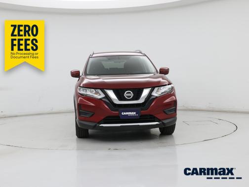 Red 2018 Nissan Rogue SV