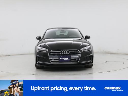 Black 2018 Audi A5 Premium Plus