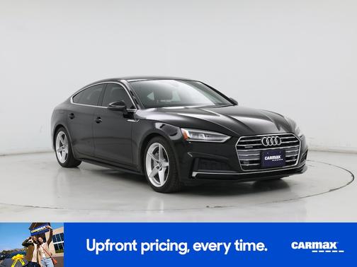 Black 2018 Audi A5 Premium Plus
