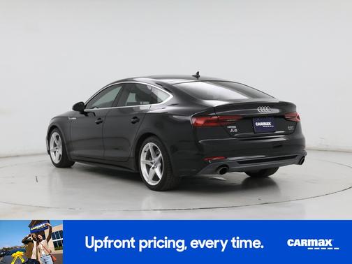 Black 2018 Audi A5 Premium Plus