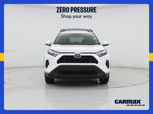 White 2024 Toyota RAV4 Hybrid XLE