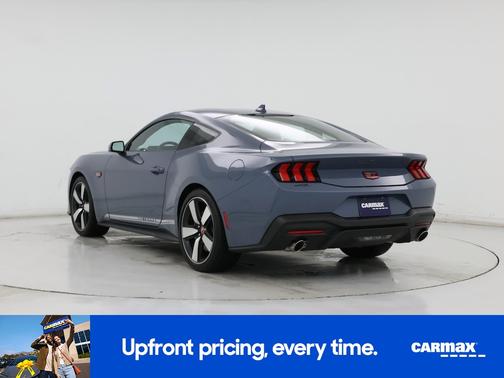 Blue 2025 Ford Mustang GT Premium