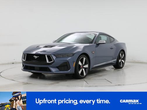 Blue 2025 Ford Mustang GT Premium