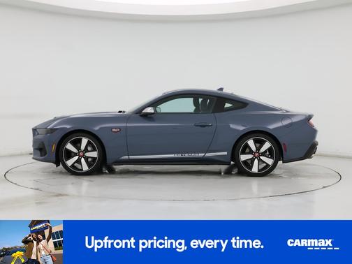 Blue 2025 Ford Mustang GT Premium
