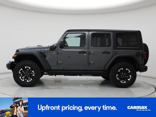 Gray 2025 Jeep Wrangler 4xe Rubicon