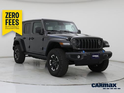 Gray 2025 Jeep Wrangler 4xe Rubicon