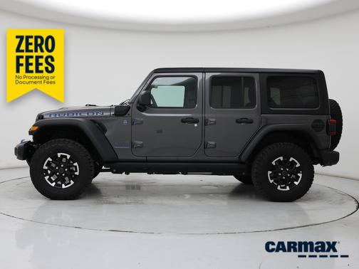 Gray 2025 Jeep Wrangler 4xe Rubicon