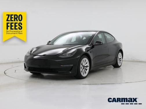Black 2022 Tesla Model 3 Long Range
