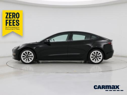 Black 2022 Tesla Model 3 Long Range