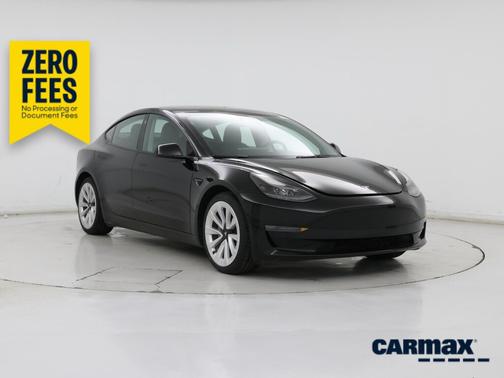 Black 2022 Tesla Model 3 Long Range