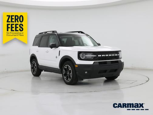 White 2025 Ford Bronco Sport Outer Banks