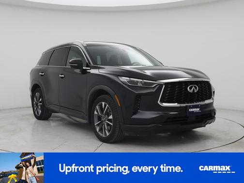 Black 2023 INFINITI QX60 Luxe