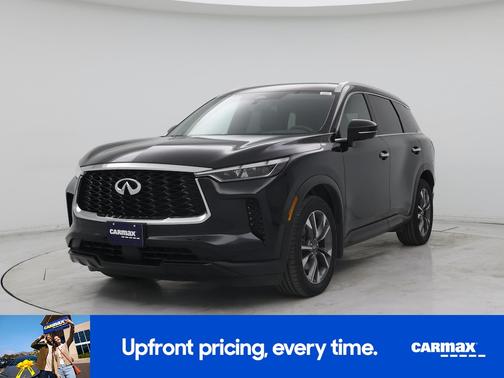 Black 2023 INFINITI QX60 Luxe
