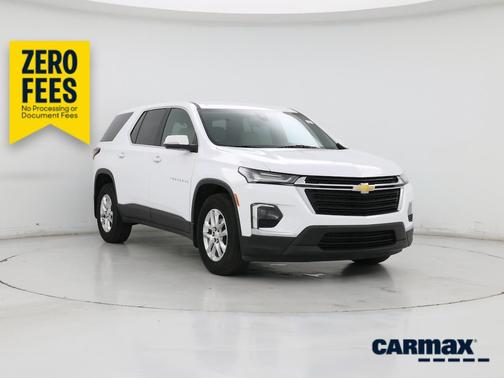 White 2023 Chevrolet Traverse LS