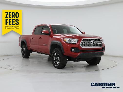 Red 2017 Toyota Tacoma TRD Off Road