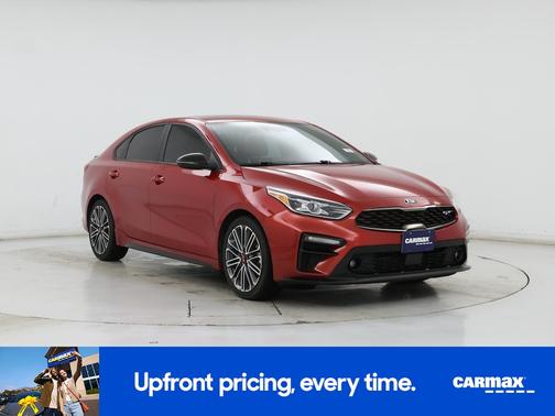 Burgundy 2021 Kia Forte GT