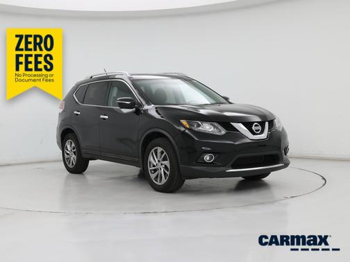 Black 2015 Nissan Rogue SL