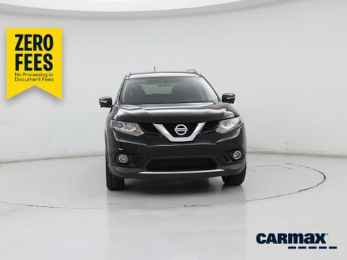 Black 2015 Nissan Rogue SL