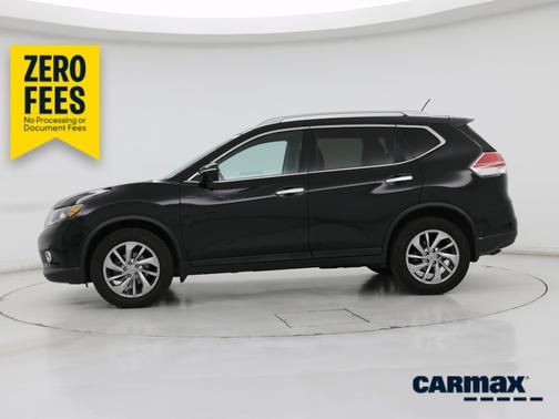 Black 2015 Nissan Rogue SL
