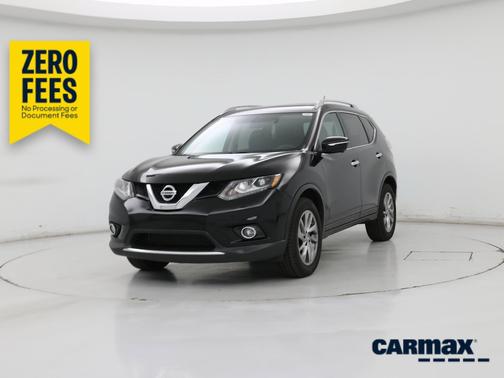 Black 2015 Nissan Rogue SL