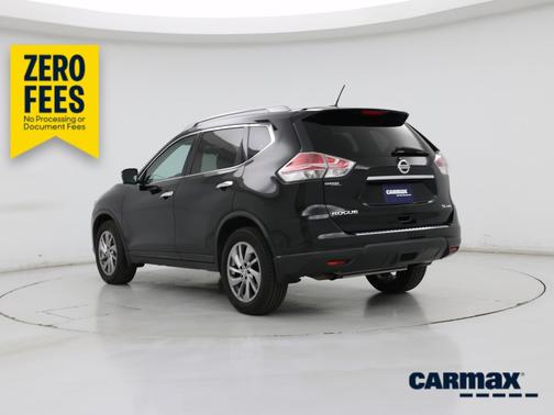 Black 2015 Nissan Rogue SL