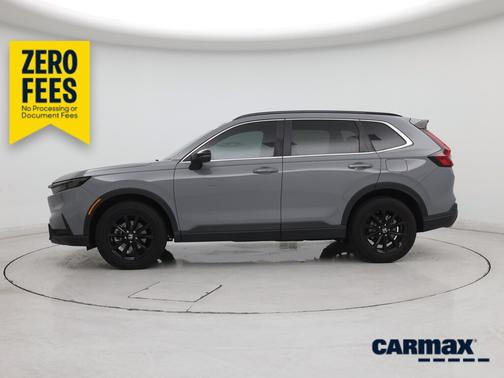 Gray 2025 Honda CR-V Hybrid Sport-L