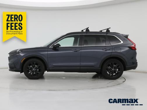 Gray 2025 Honda CR-V Hybrid Sport Touring