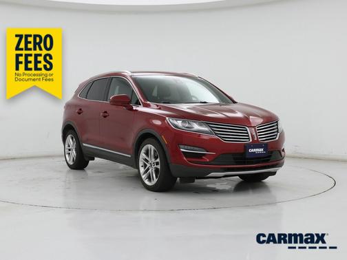 Burgundy 2017 Lincoln MKC Reserve